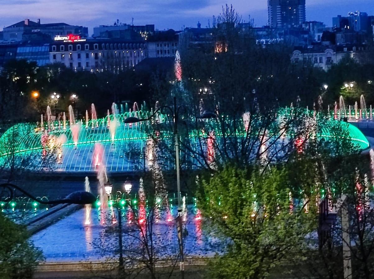 L'Imerald Ultra-Central Apartment-Artesian Fountains View Букурещ Екстериор снимка